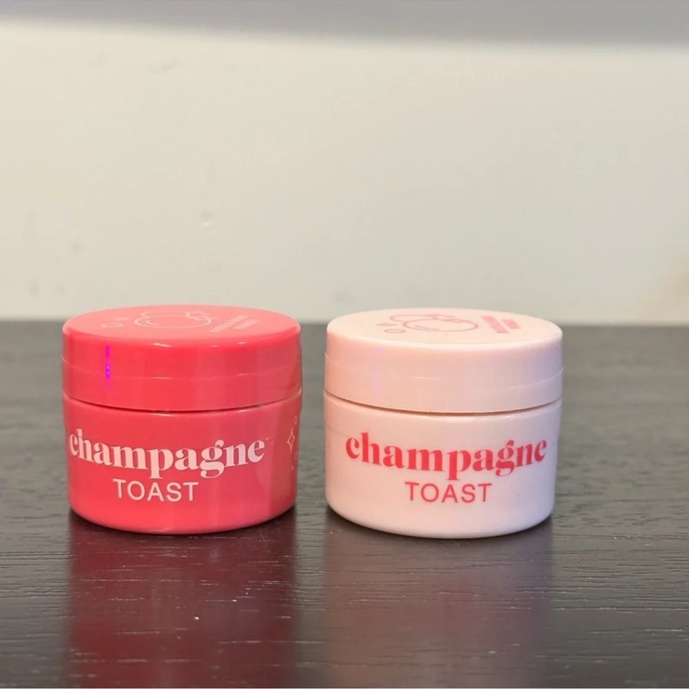 Bath & Body Works Champagne Toast Lip Scrub & Lip Mask Set – New